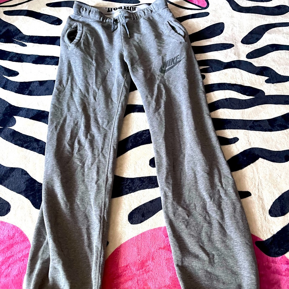 Size XS Nike unisex gray sweatpants